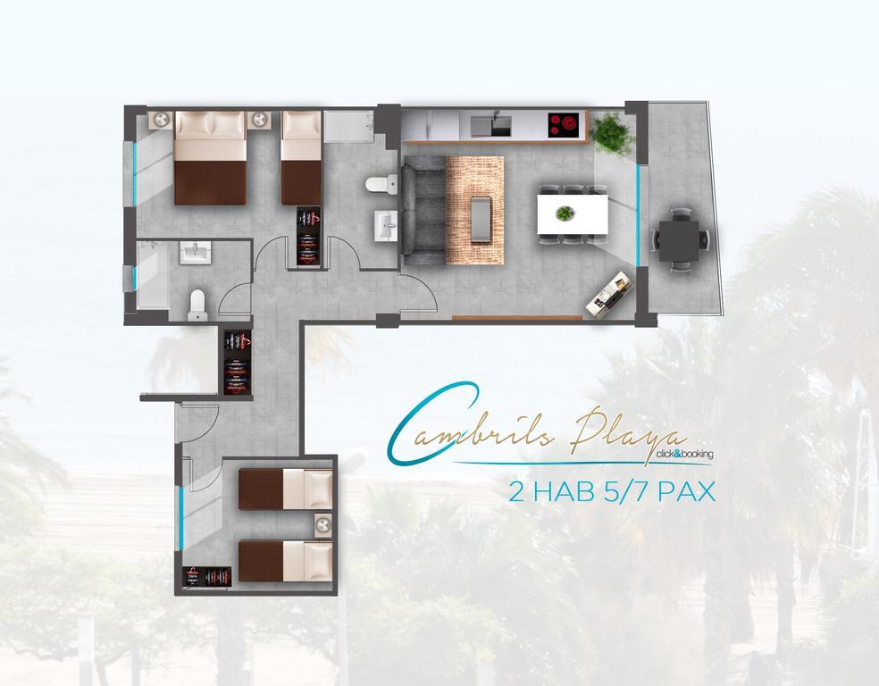 Apartamentos Cambrils Playa Spa 部屋 写真